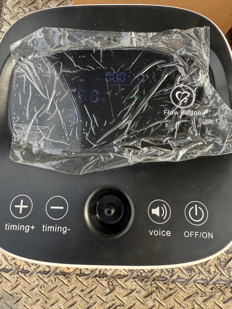 美品finron 4時間のみ使用！酸素発生器　ZY-1Bリモコン付