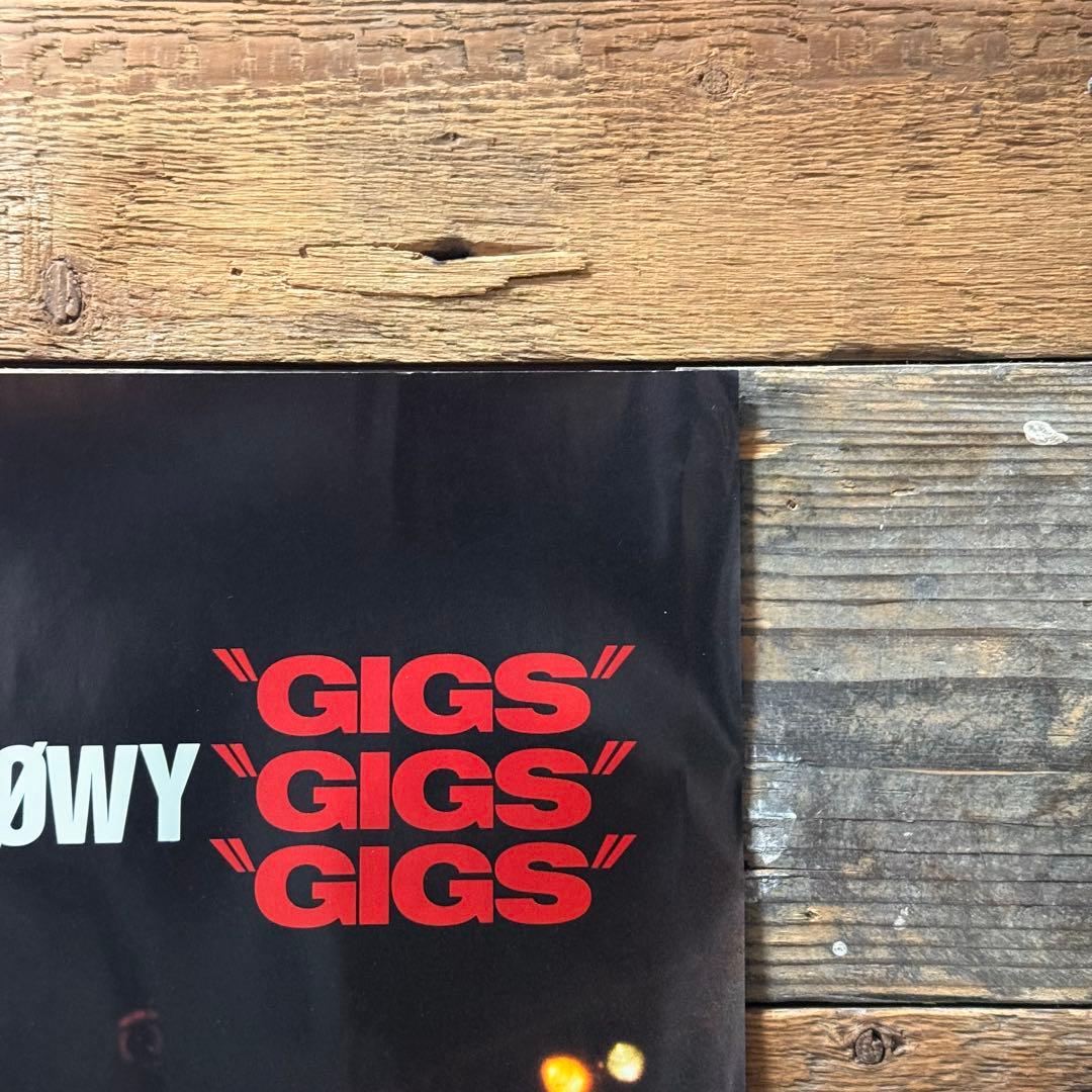 【非売品】　BOØWY　GIGS CASE OF BOOWY　布袋寅泰　ポスター