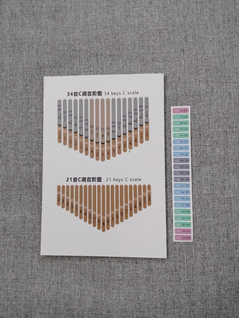 カリンバ seeds 34key