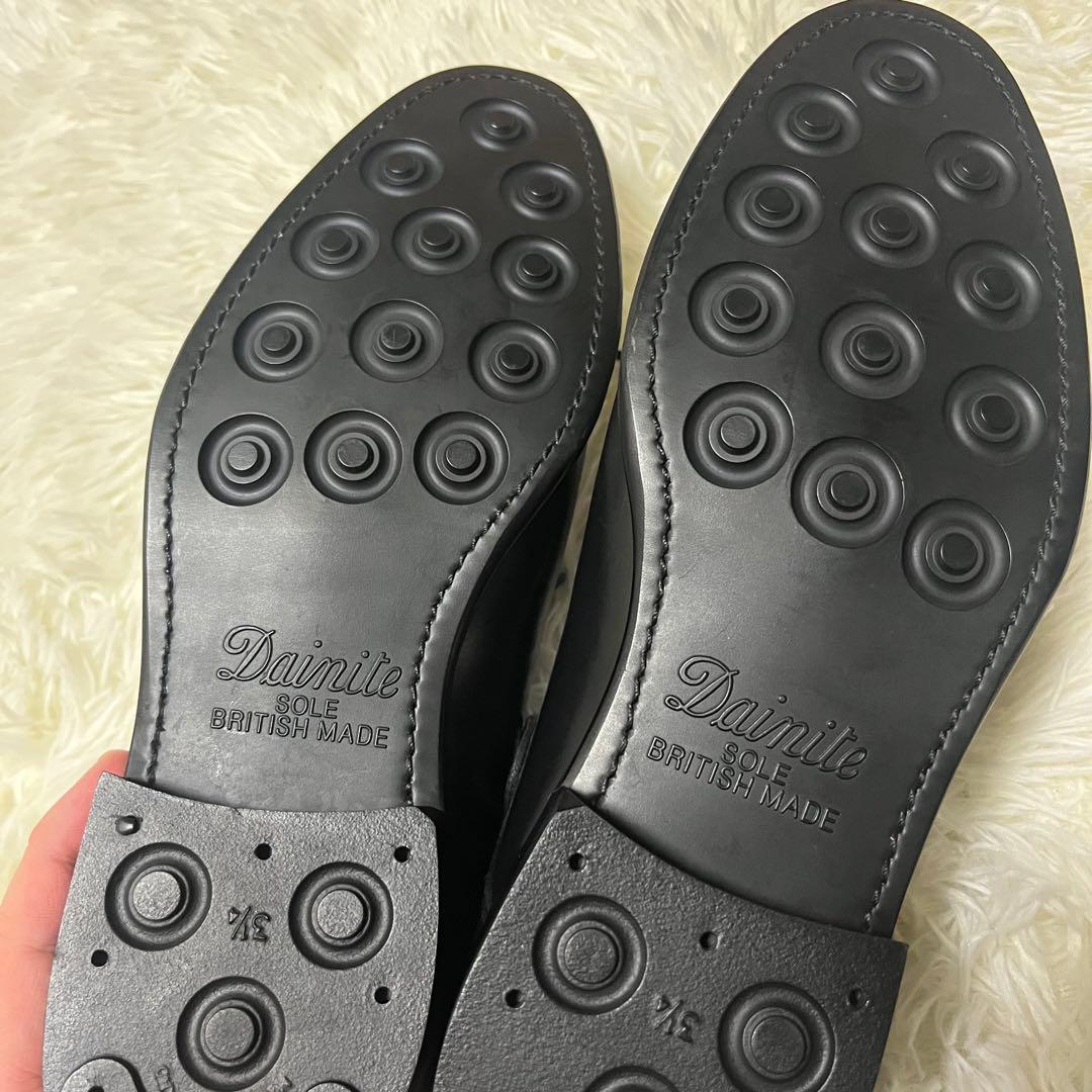 【極美品】ロジャースペンサーダイナイトソール 外羽根プレーントゥ26cm