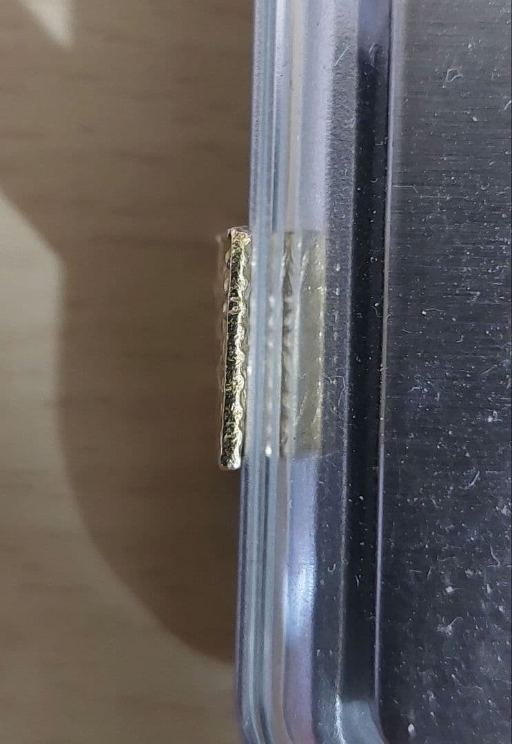 ト*フ様 明治二分金　３.05g　明治二分判金　本物