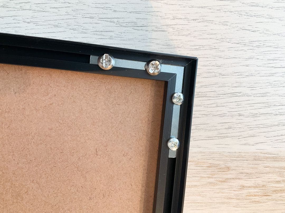 【写真用額縁】12%オフ美品16000円/4点 ハクバ 半切黒 ホワイトマット