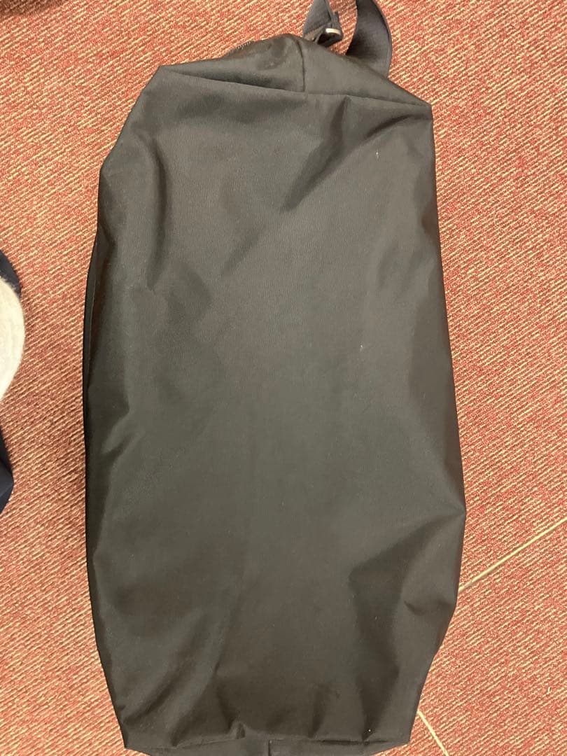 LONGCHAMP ブラック ボストンバッグ