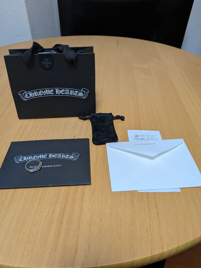 Chrome Hearts　ベイビーフローラルクロスリング