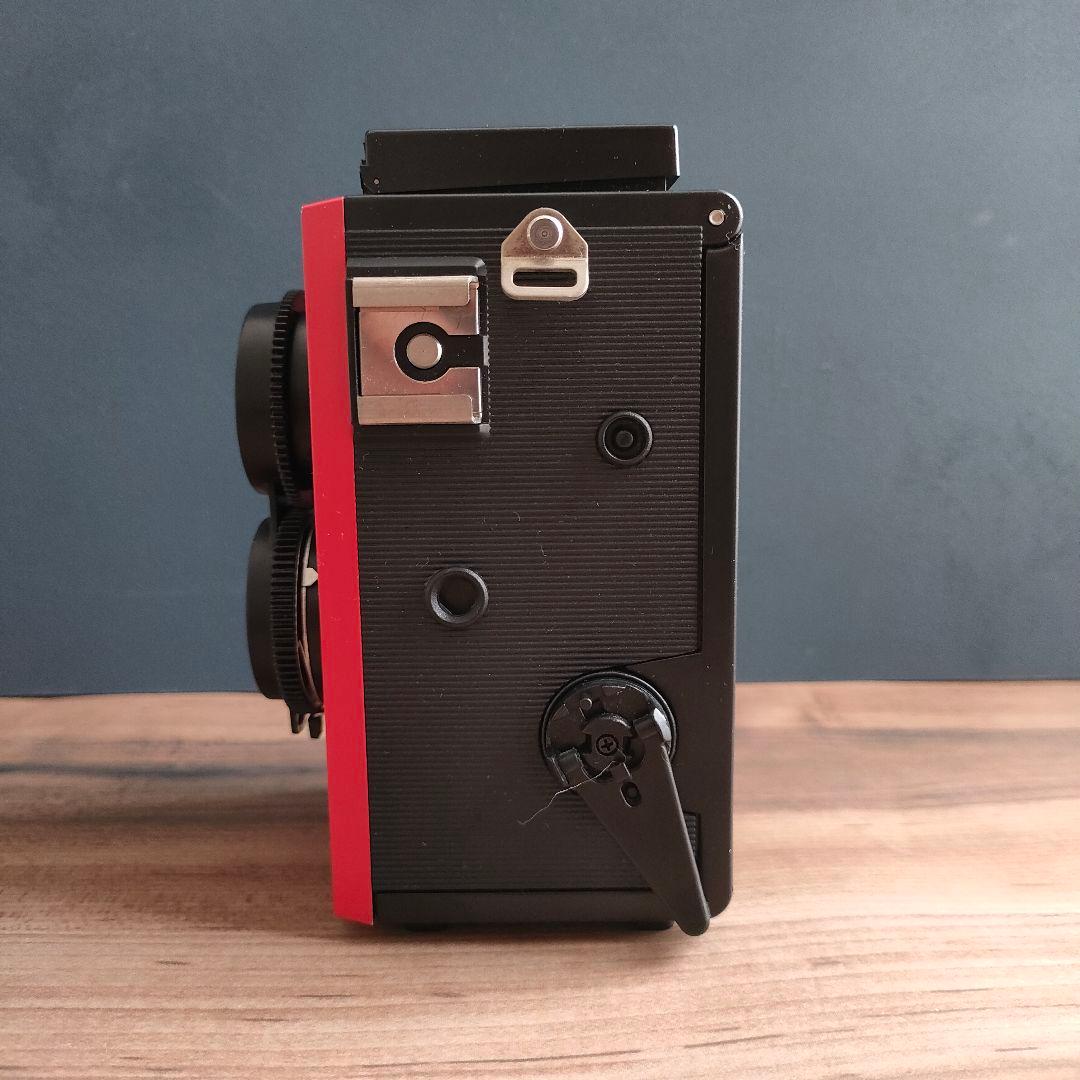 black bird fly 二眼レフ フィルムカメラ　RED