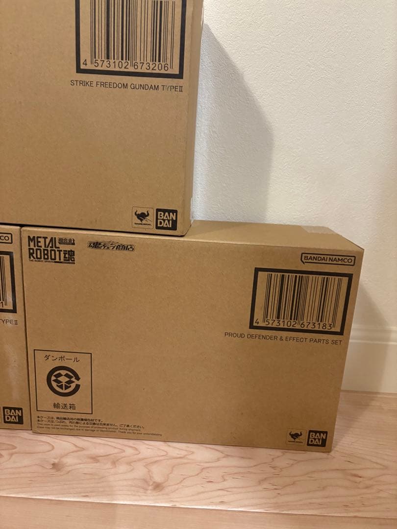 新品未開封 メタルロボット魂 ストフリ弐式・プラウドディフェンダー・インジャ弐式