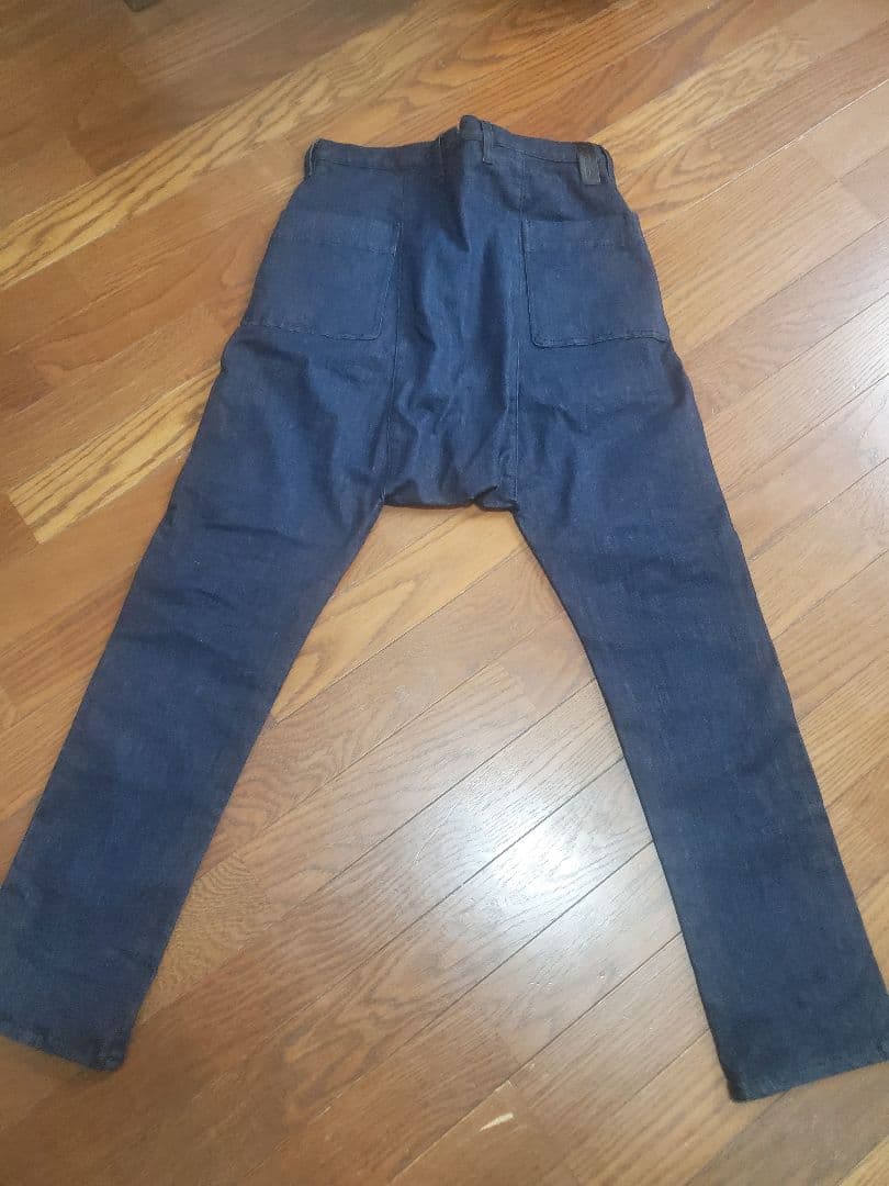 Backlashバックラッシュサルエルデニムパンツインディゴ