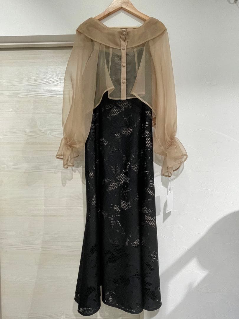 Dorry Doll マルチブラウスセットドレス　ブラック