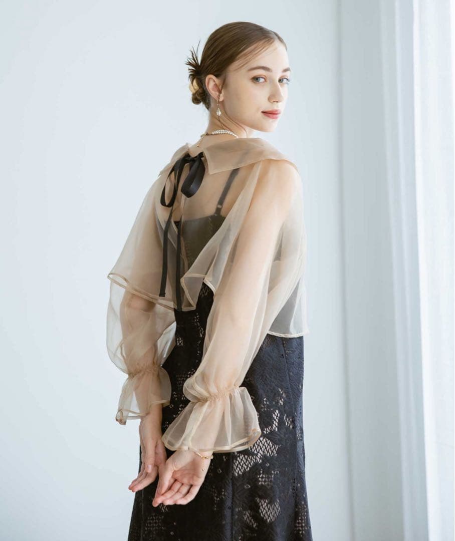 Dorry Doll マルチブラウスセットドレス　ブラック