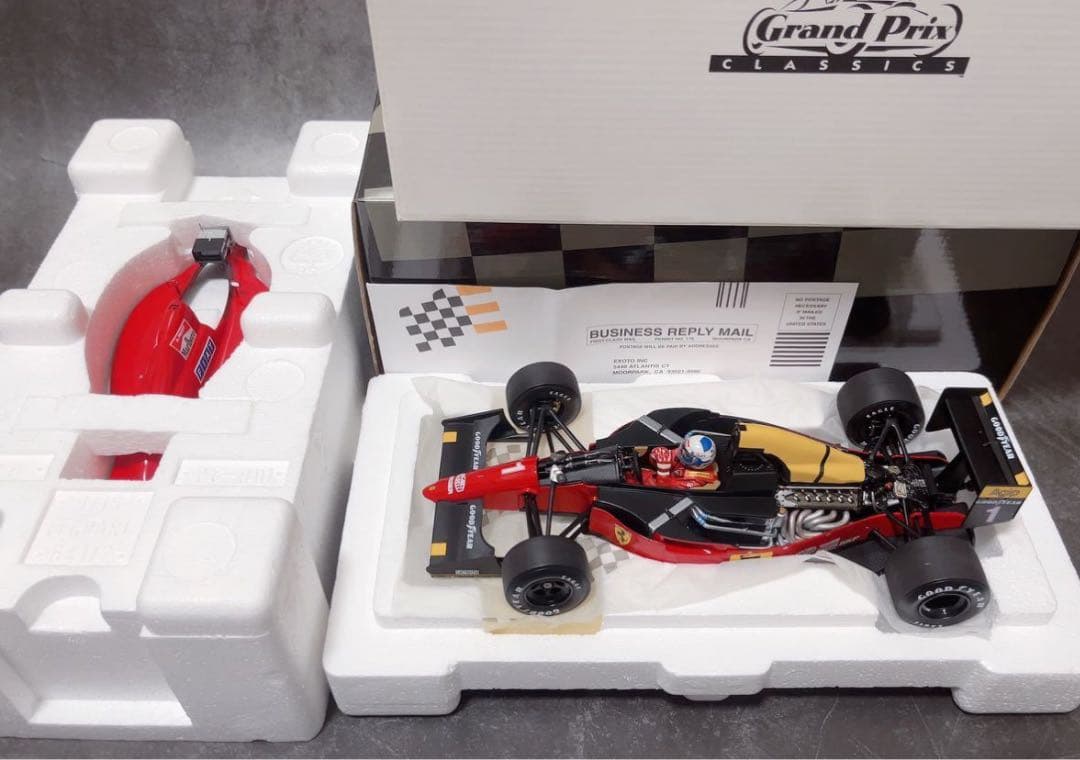 エグゾト 1/18 フェラーリ 日本GP アラン・プロスト コンピューター