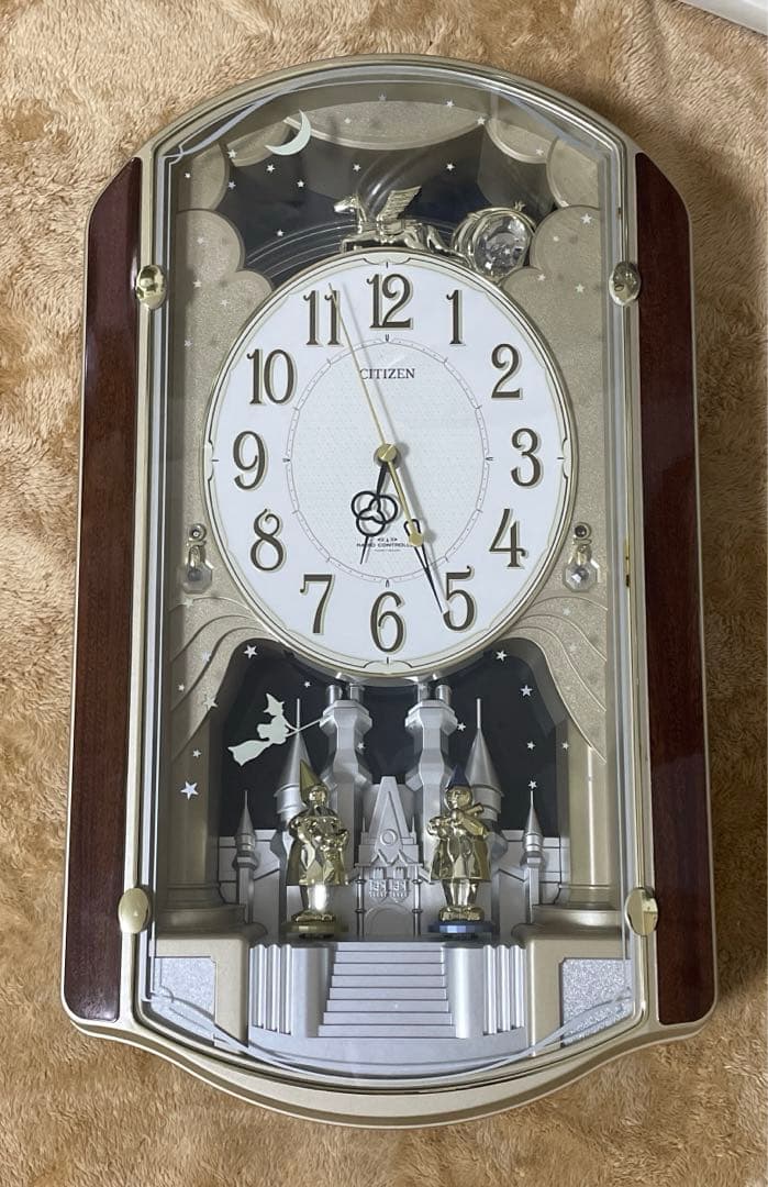 【完動品⭐︎美品】　CITIZEN からくり時計　パルミューズm463 動作確認済