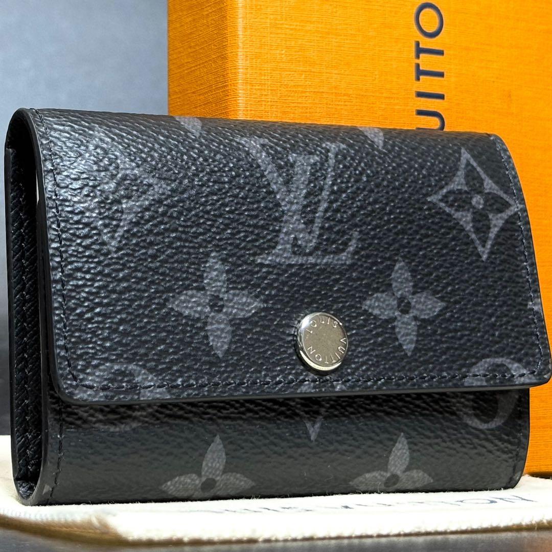 極美品 新作 ルイヴィトン モノグラム エクリプス ミュルティクレ6 キーケース