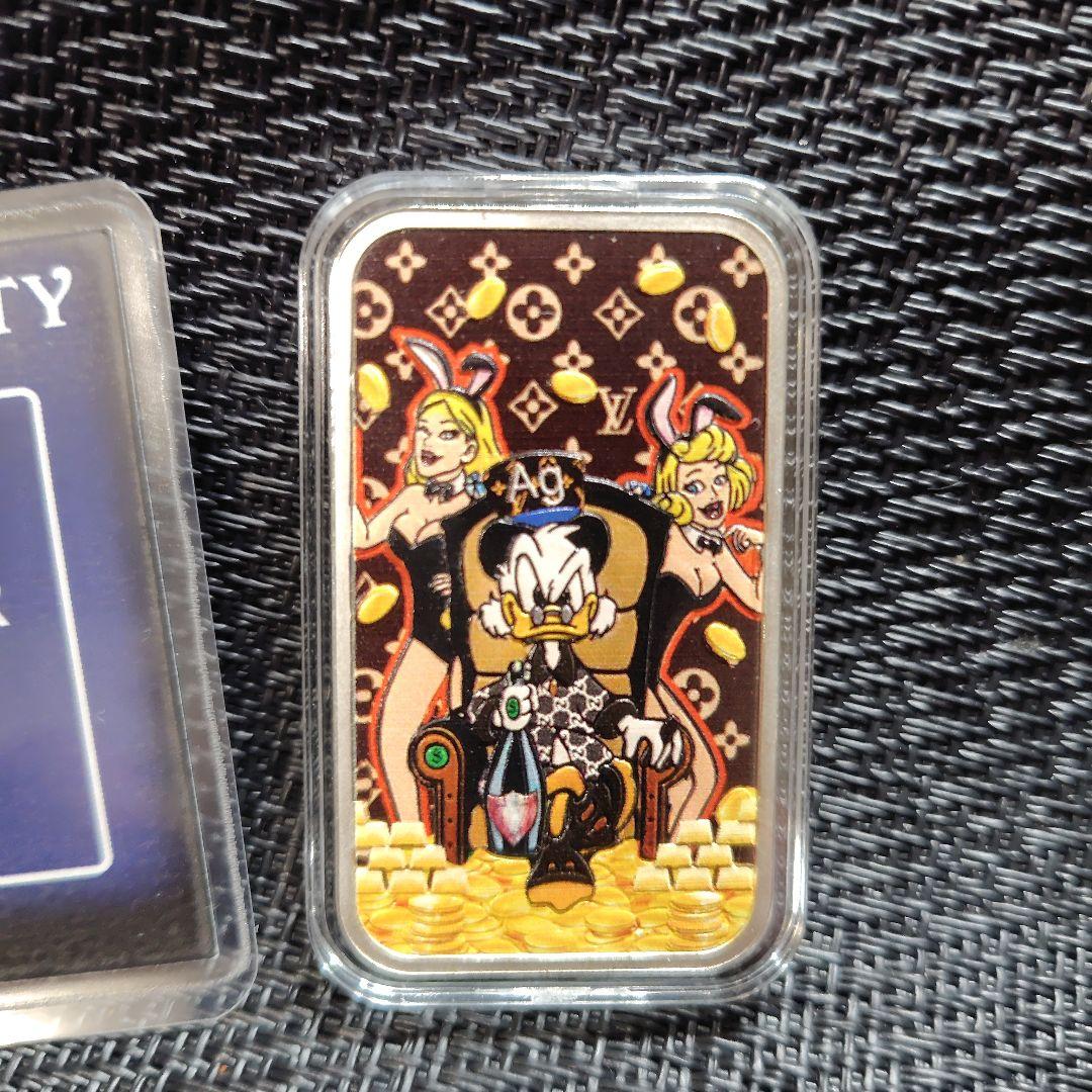 スクルージ・マクダック 1oz fine silver