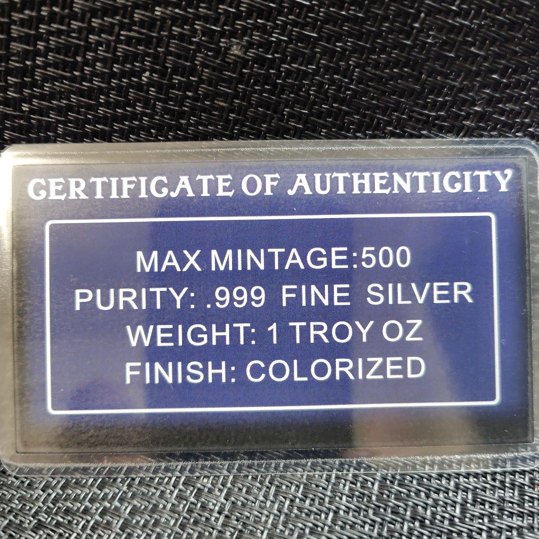 スクルージ・マクダック 1oz fine silver