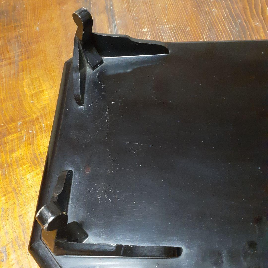 江戸時代黒漆お盆