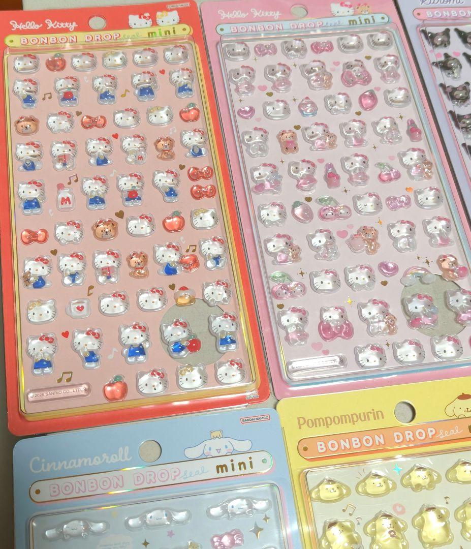 【正規品】　ボンボンドロップ　ミニ　はぴだんぶい　サンリオ　シール　ボンドロ