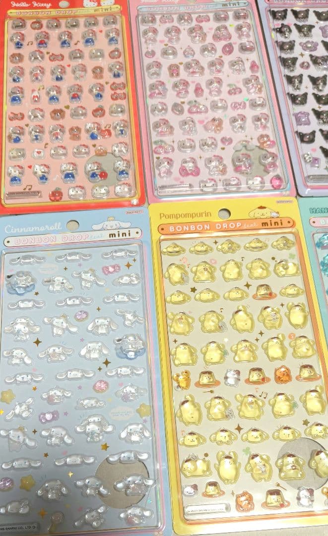 【正規品】　ボンボンドロップ　ミニ　はぴだんぶい　サンリオ　シール　ボンドロ