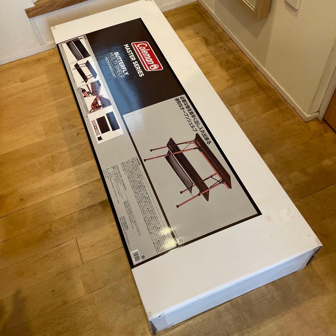 新品 コールマン バタフライマルチシェルフ テーブル アウトドア キャンプ