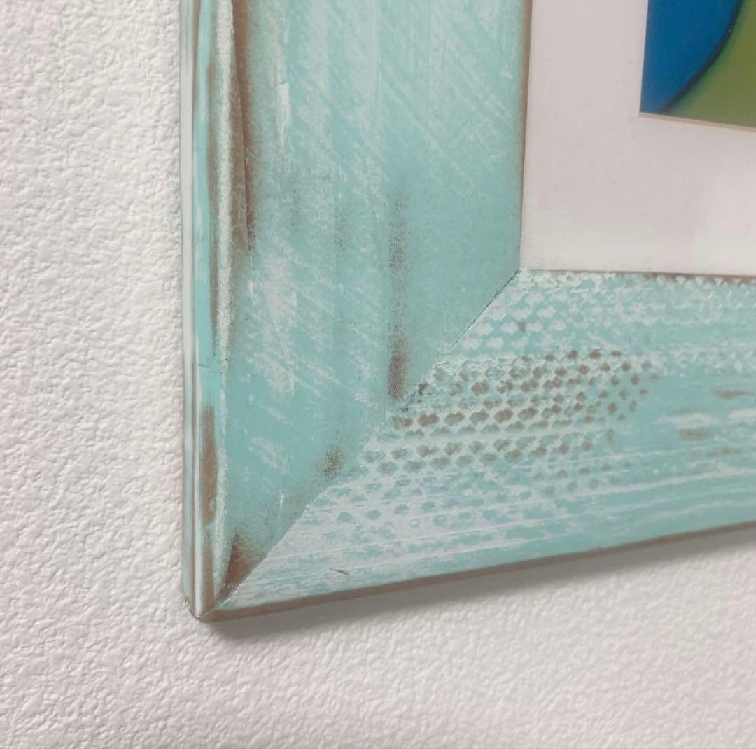 正規品　ヘザーブラウン ハワイアート 正規フレーム・額縁付き　サーフガール