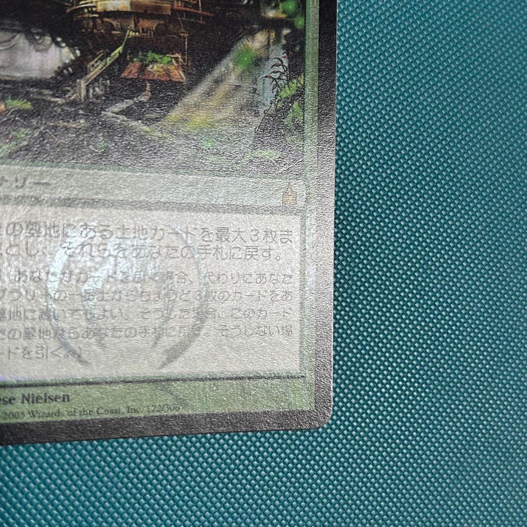 日本語Foil《壌土からの生命/Life from the Loam》RAV初版