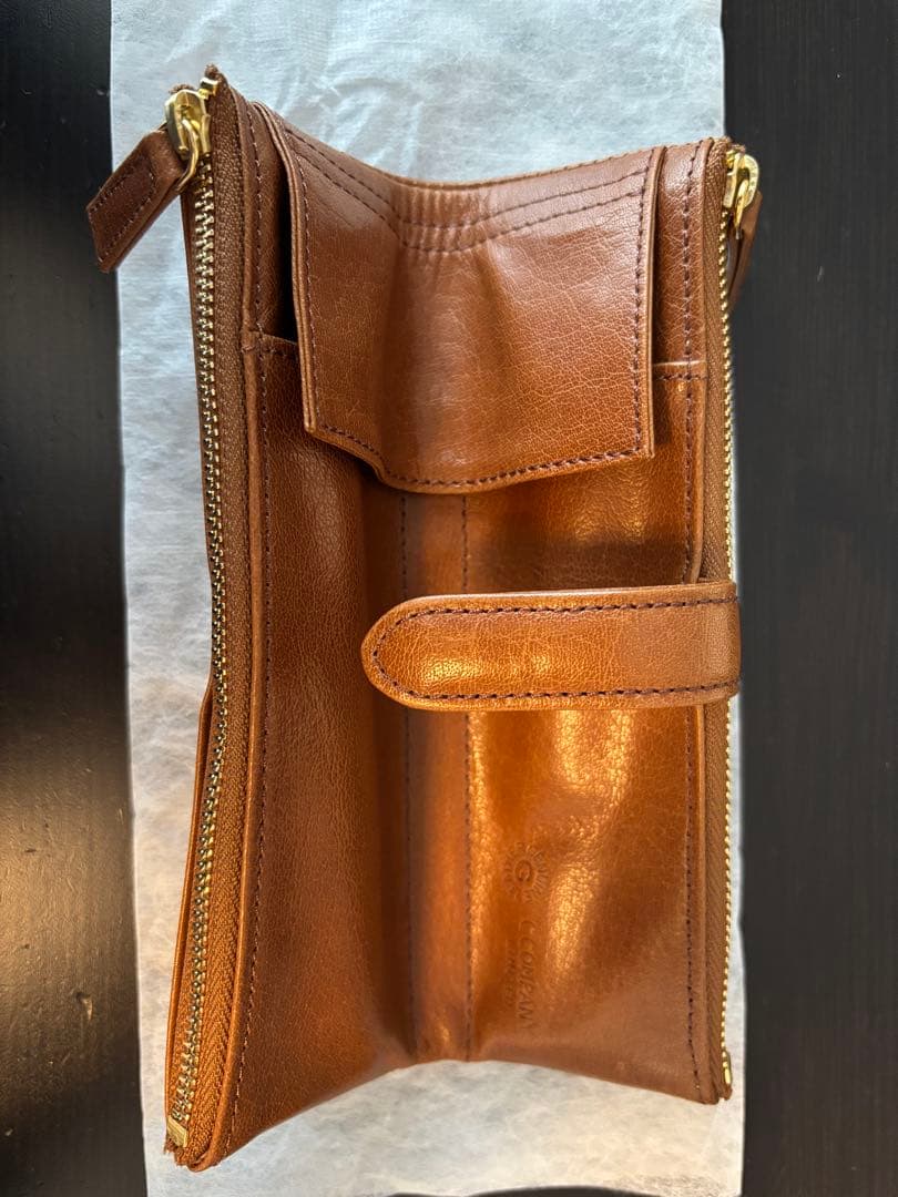 C COMPANY ルポペンケース　カースルブラウン