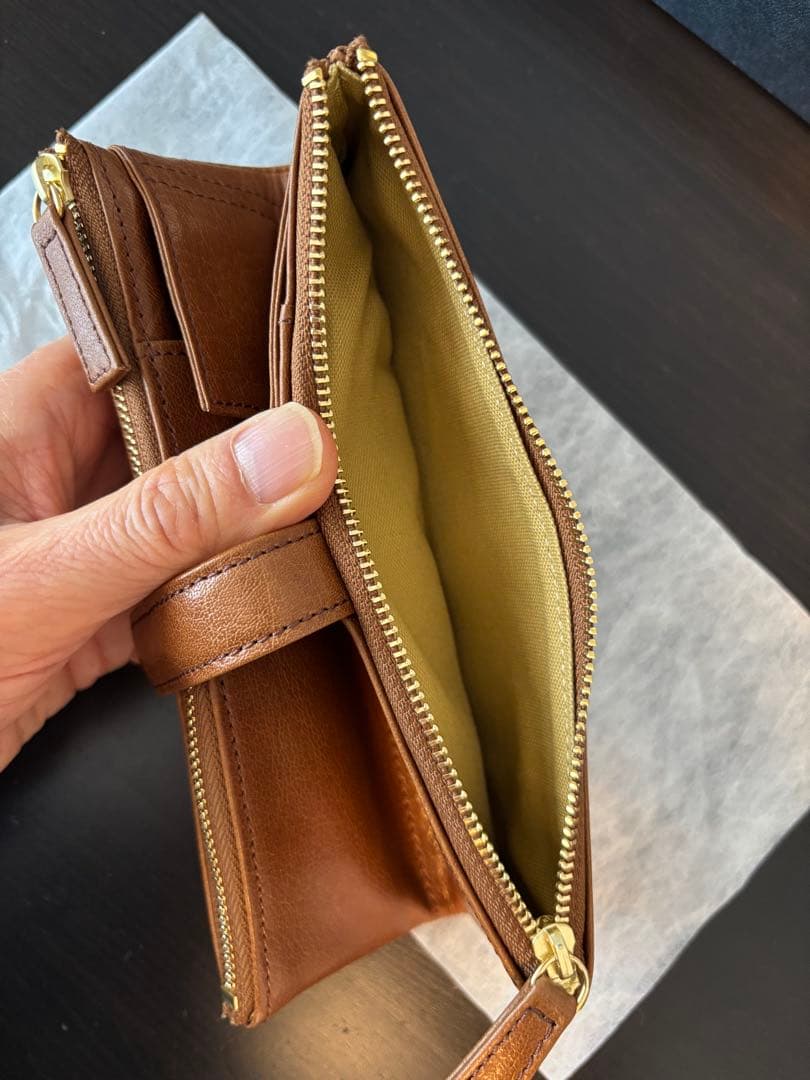 C COMPANY ルポペンケース　カースルブラウン