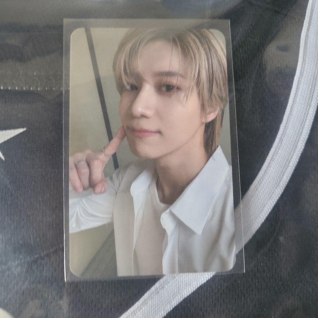 テミン★SHINee 韓国限定ベースボールTシャツ ユニフォーム 黒ロングトレカ