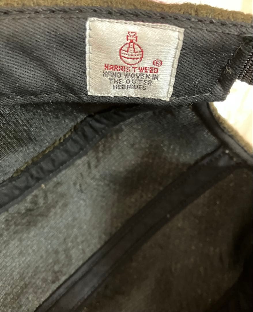 Supreme × Harris Tweed ボックスロゴ キャンプキャップ