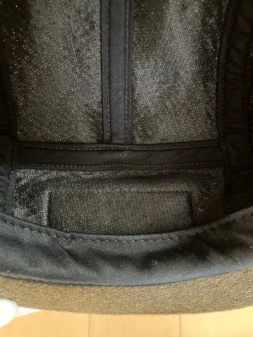 Supreme × Harris Tweed ボックスロゴ キャンプキャップ