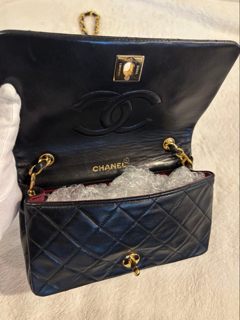 CHANEL ミニマトラッセ フルフラップ 19 ブラック