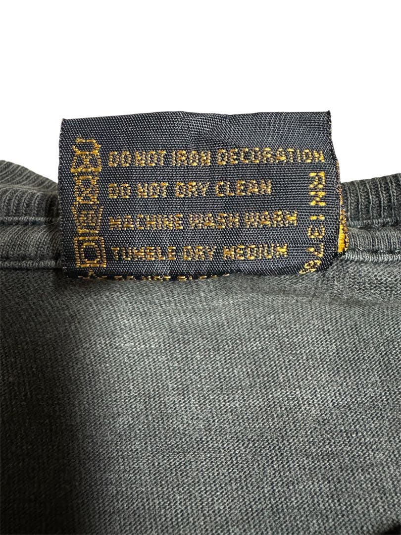 SKID ROW（スキッド・ロウ）ロングスリーブ Tシャツ 黒