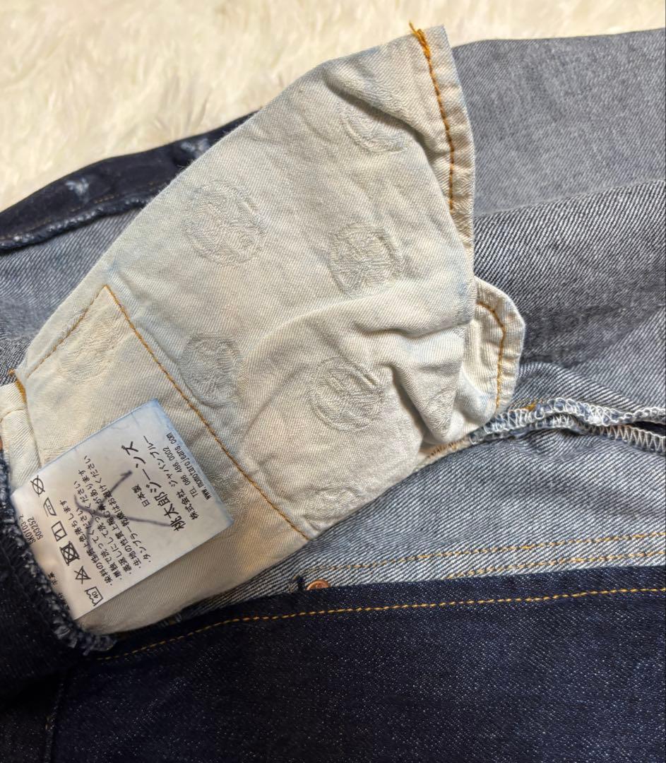 桃太郎ジーンズ　デニム　スカート　Lサイズ　児島ジーンズ SK0103