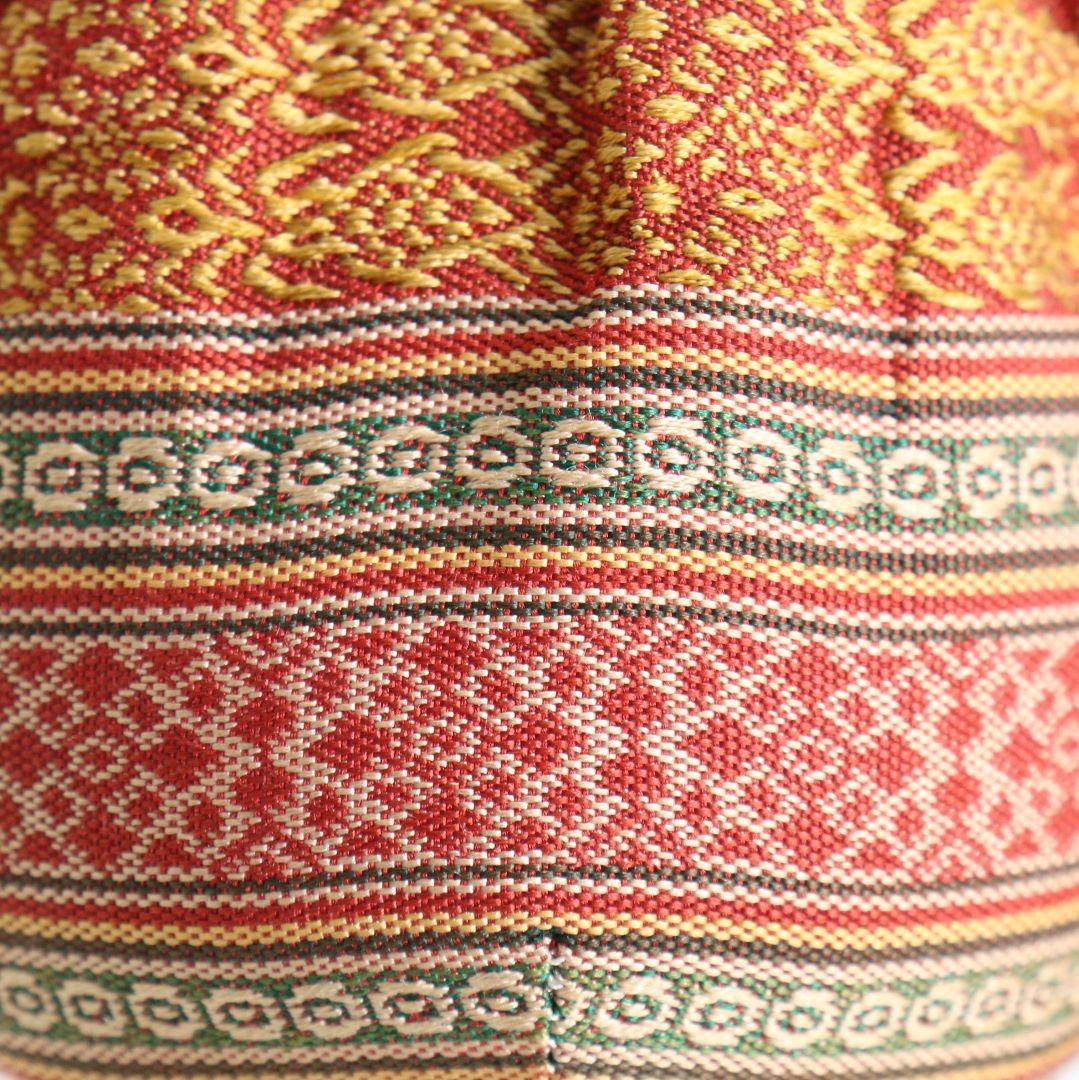 渡辺伸治作 中興名物 山雀写茶入 薩摩間道織留仕覆 茶道具 共箱　V912