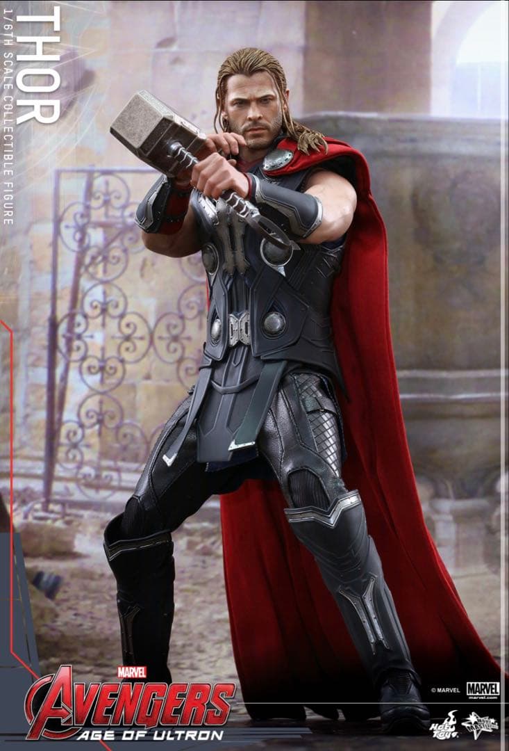 HOTTOYS マイティ・ソー 1/6 フィギュア ホットトイズ　アベンジャーズ