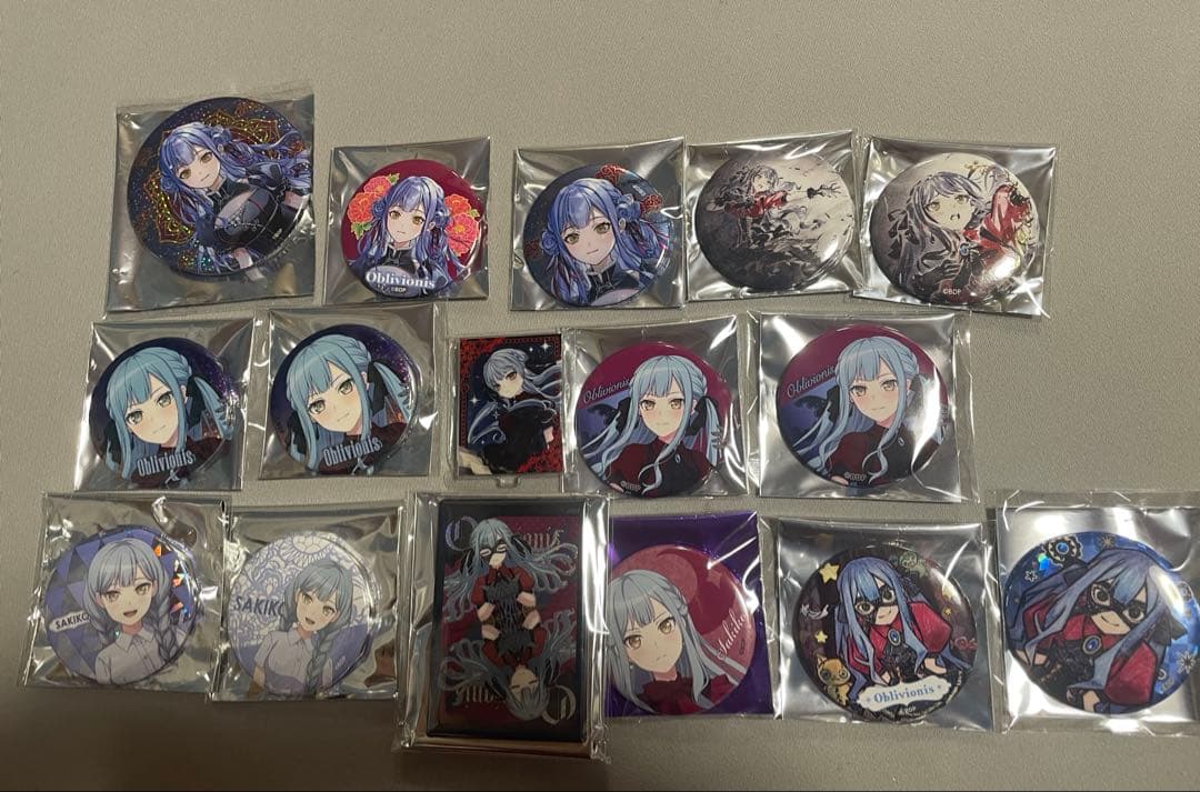 ave mujica 豊川 祥子 缶バッジ まとめ