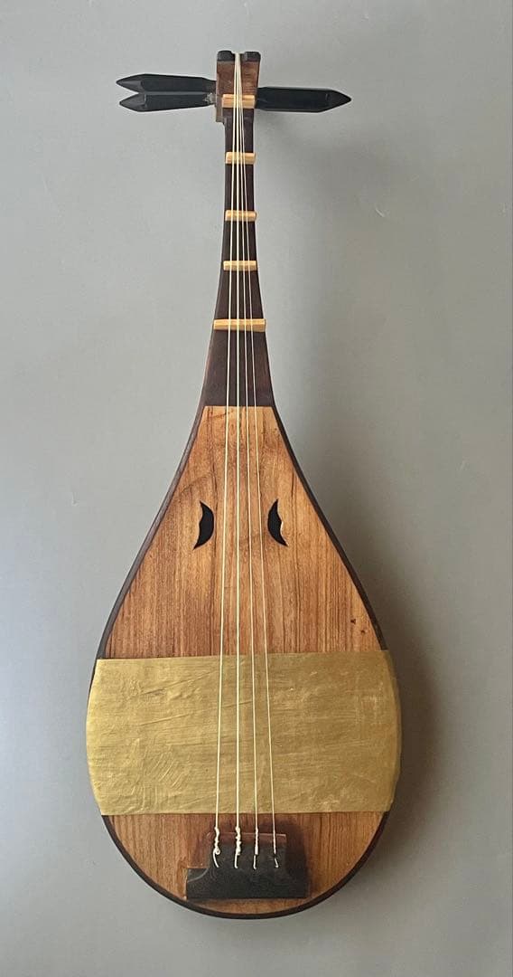 琵琶　盲僧琵琶ふう　撥付