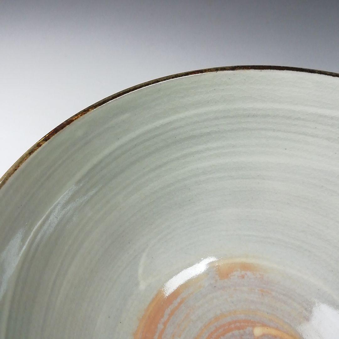 Ｔ６５５　茶碗　『乾山写　若松文』『鳴滝窯　橋本城岳 造』　共箱　抹茶碗　茶道具