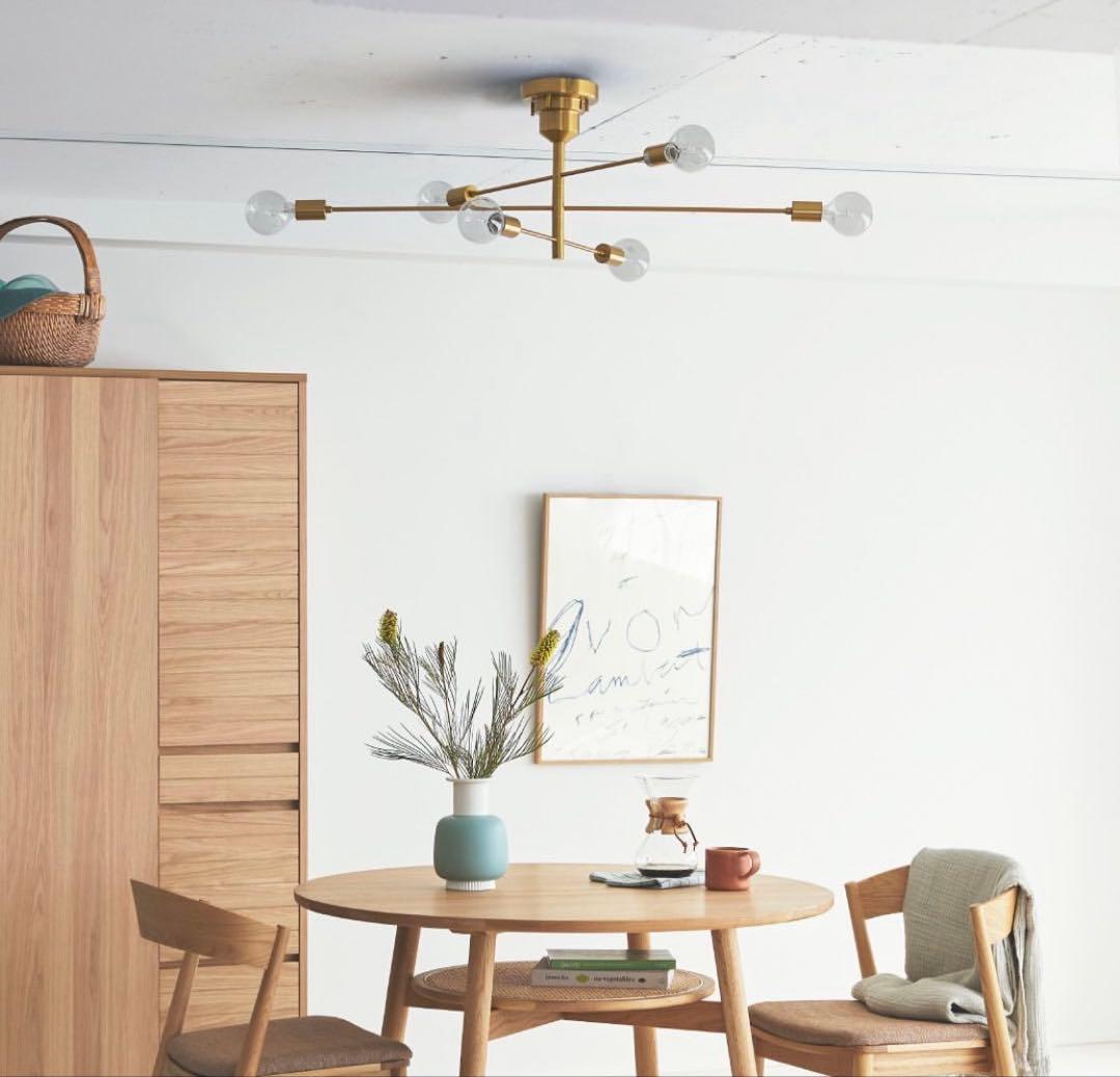 unico 取説箱付【ほぼ未使用】【LED電球付】Astre ゴールド