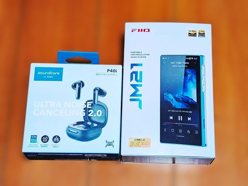 極美品！FIIO JM21 + Anker Soundcore P40i セット