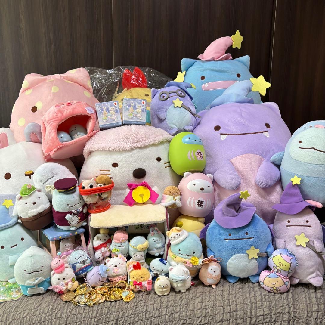 《豪華70点以上まとめ売り》すみっコぐらし てのりぬいぐるみ　りらすみフェス他