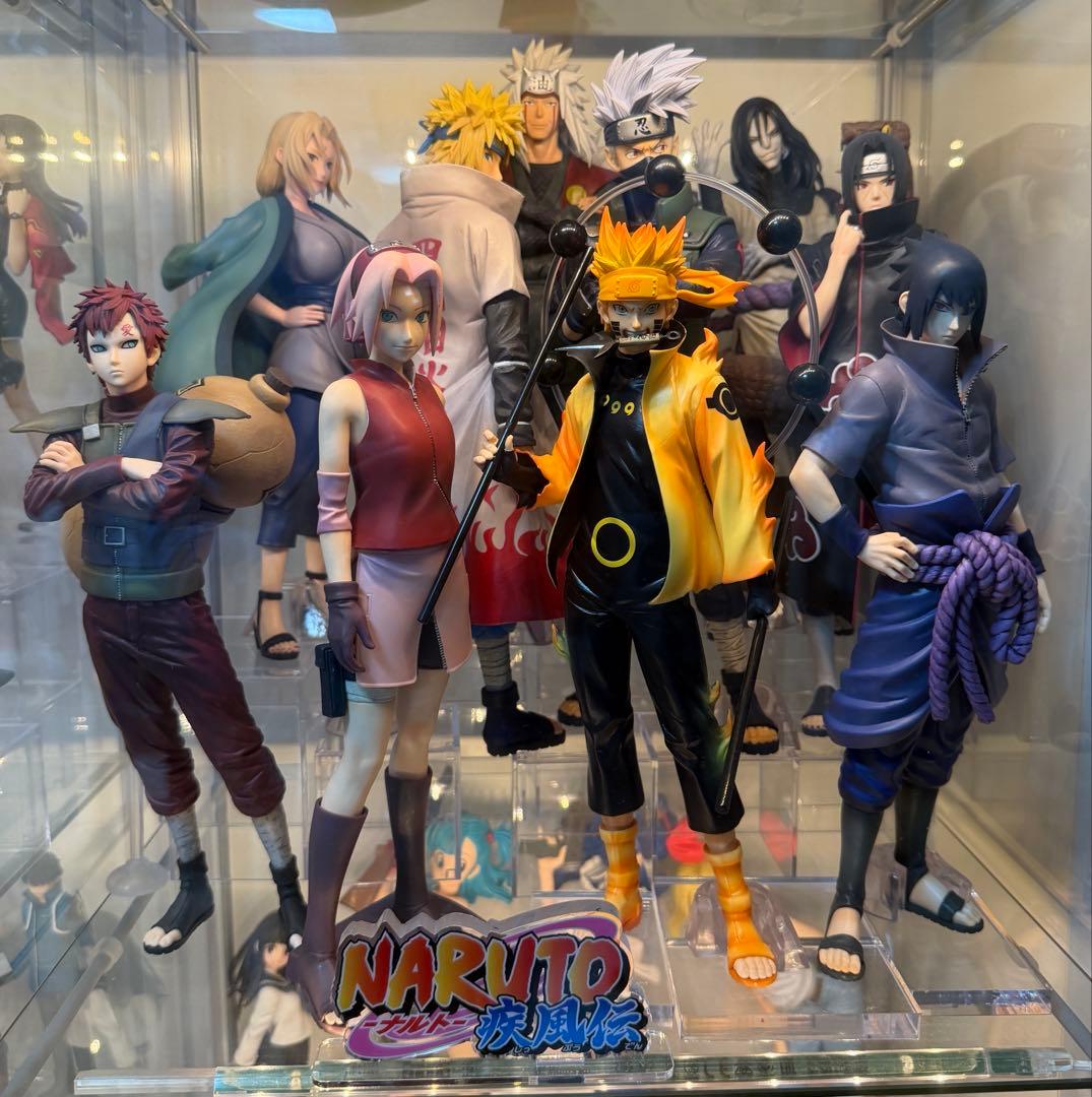 NARUTO 一番くじフィギュア 10体+ロゴセット販売