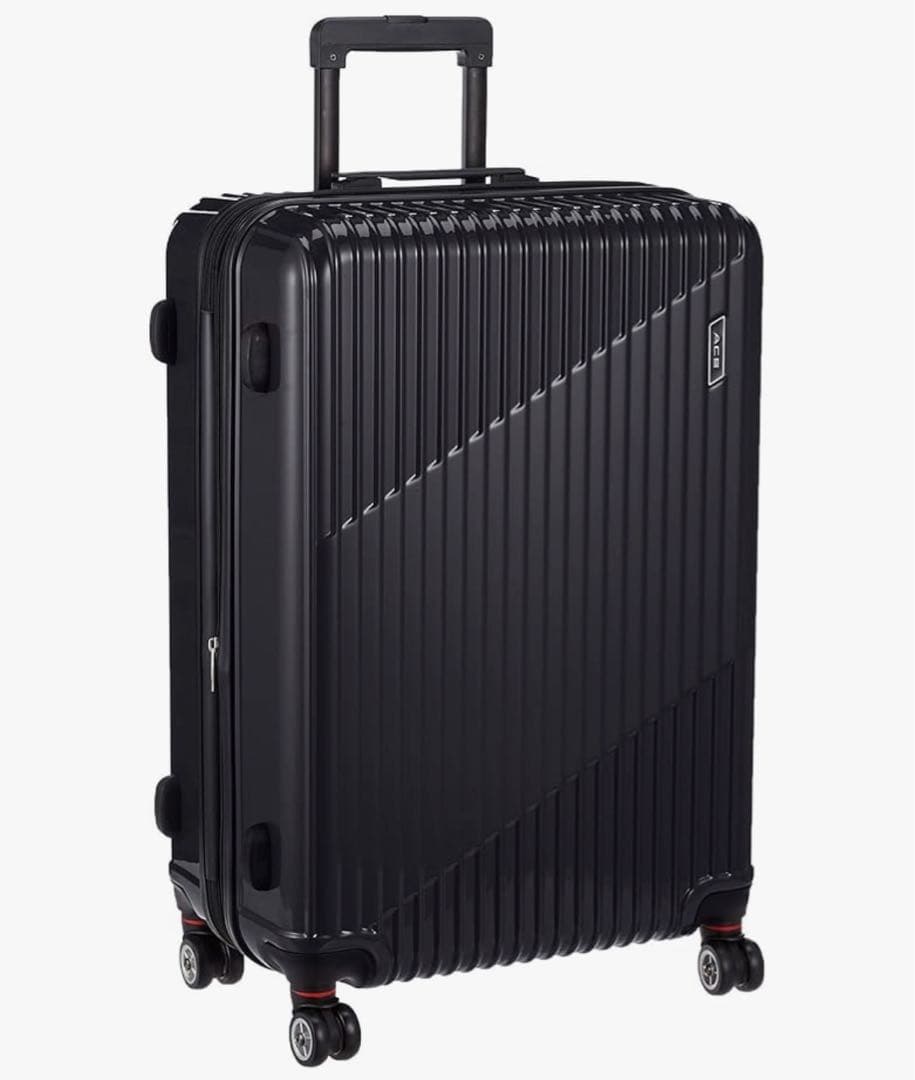 ACE スーツケース ブラック 83L/93L 7泊〜10泊サイズ