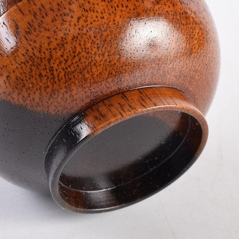 茶道具　中村宗悦作　柳に蛙蒔絵　丸香合　共箱　V　8431