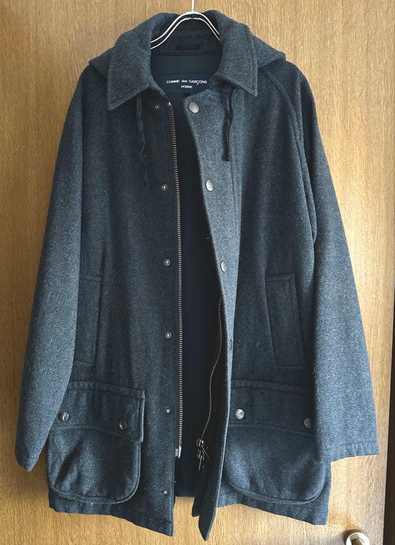 COMME des GARÇONS HOMME フード付きコート