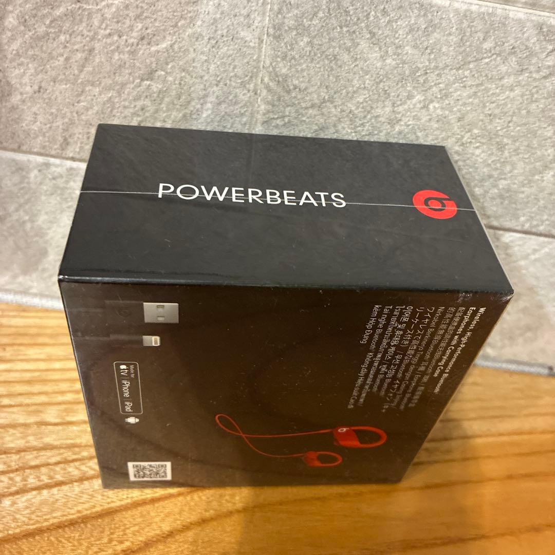 Powerbeats ワイヤレスイヤホン レッド