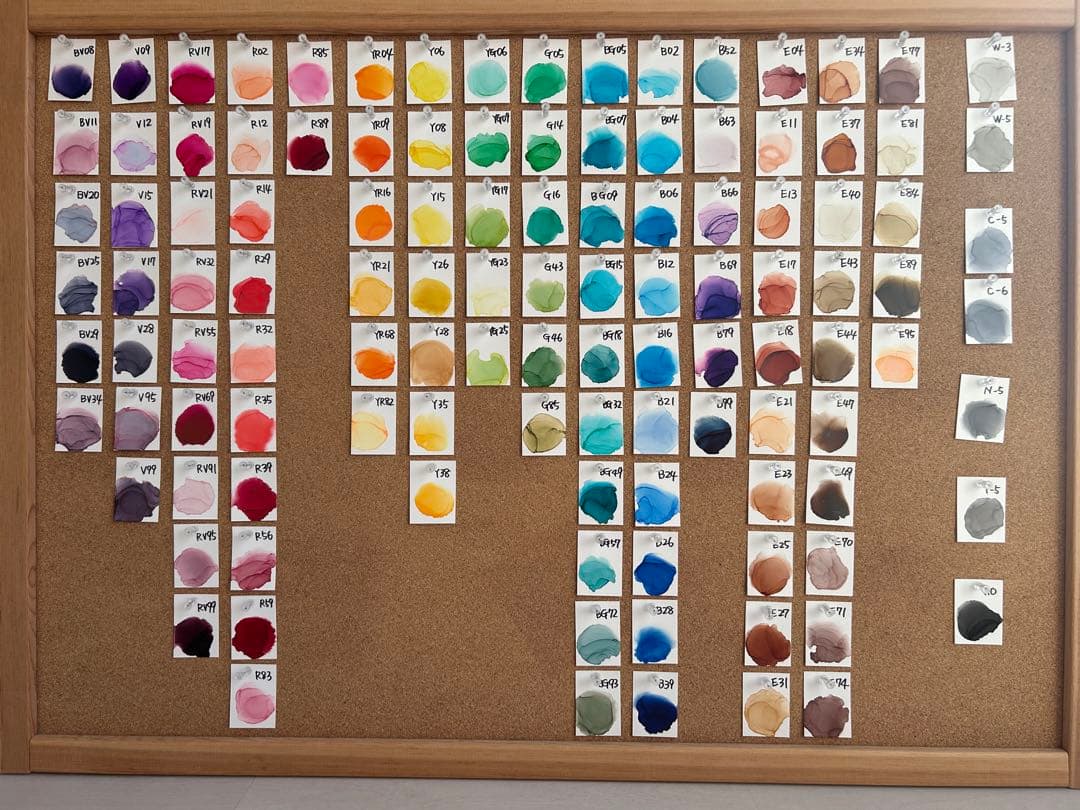 コピックインク　116色