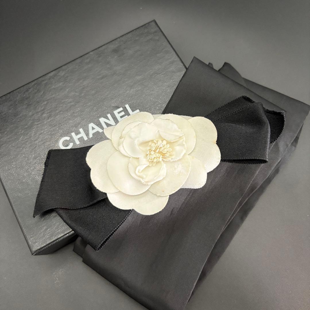 CHANEL カメリア ブローチ コサージュ コメ有り