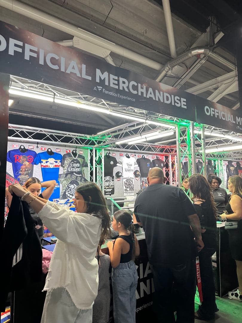 おまけ付 公式 カネロ クロフォード 現地ラスベガス購入 マッチTシャツ