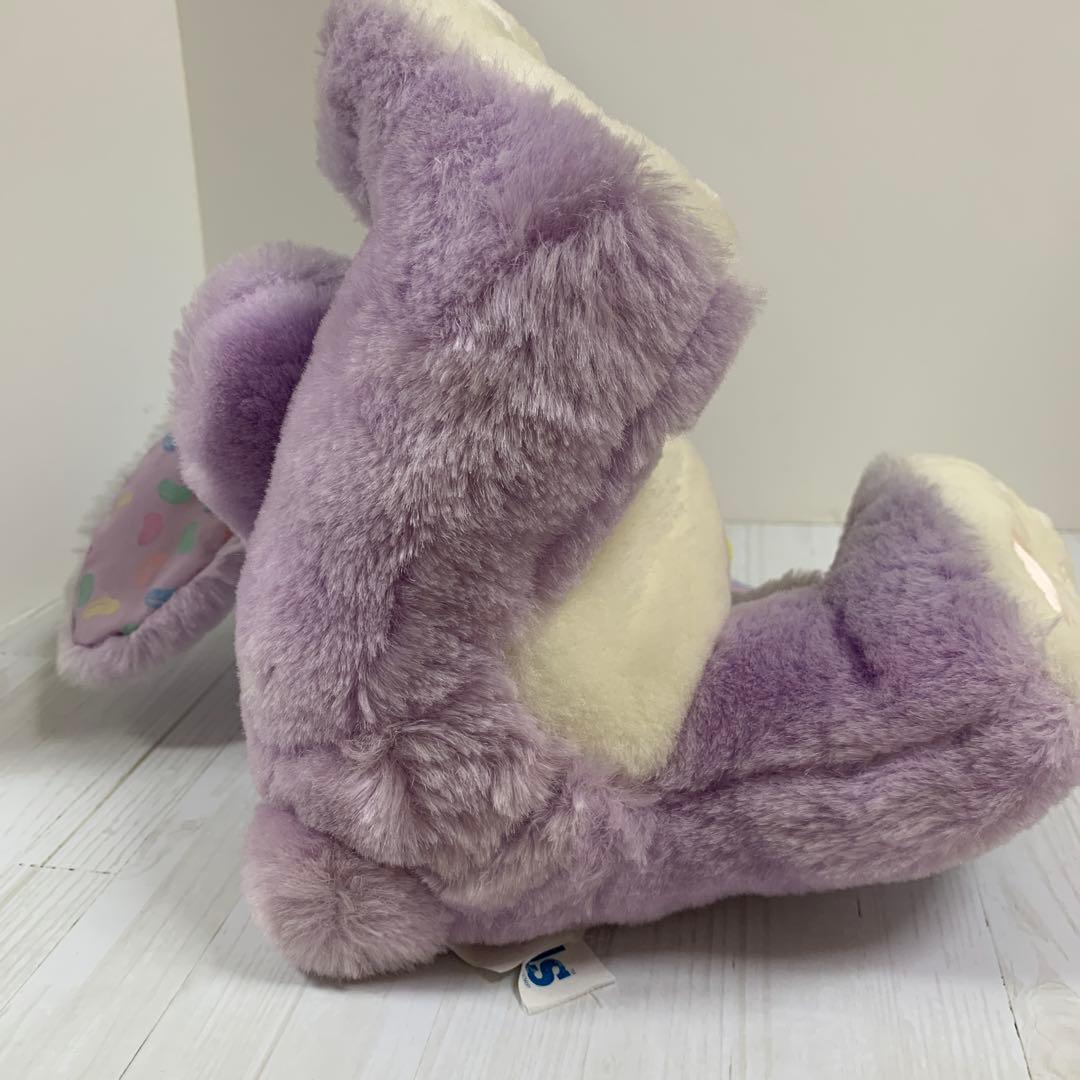 NJ☆ レトロ　紫色のウサギのぬいぐるみ