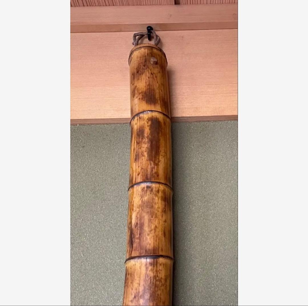 D*P様 囲炉裏自在鉤　竹製　古民具